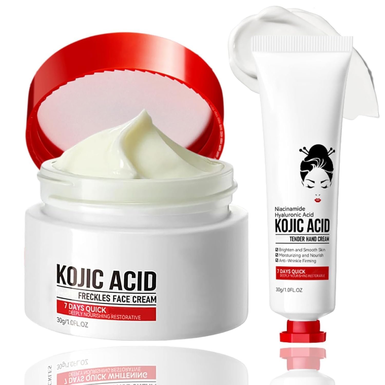 Kojic Acid Cream – Dark Spot Remover for Face and Body, Skin Brightening Cream for Age Spots, Kojic Acid Lotion for All Skin Types
