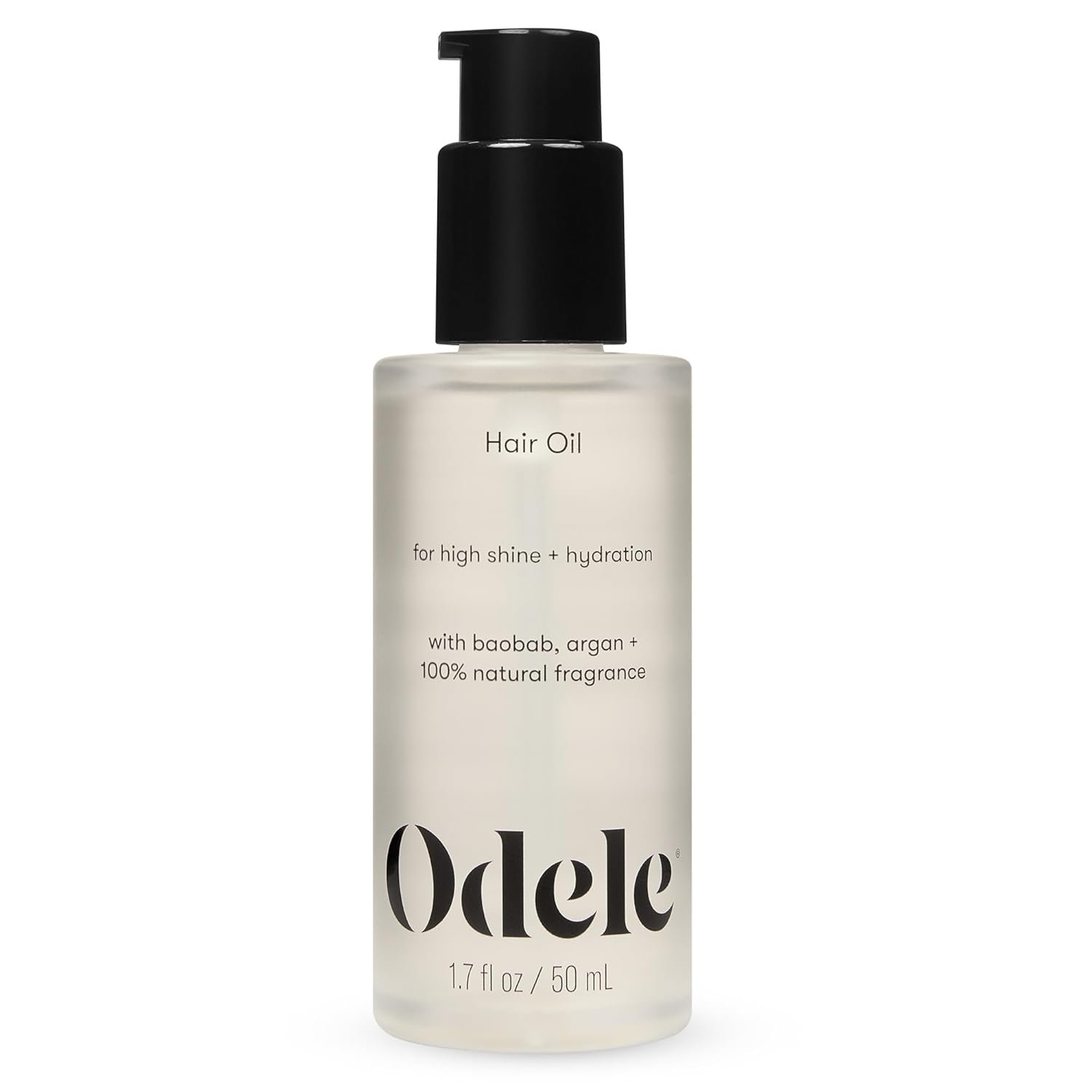 Odele Hair Oil with Baobab & Argan Oils, Lightweight to Smooth Frizz, Add Shine & Hydration, for All Hair Types, 1.7 Fl Oz