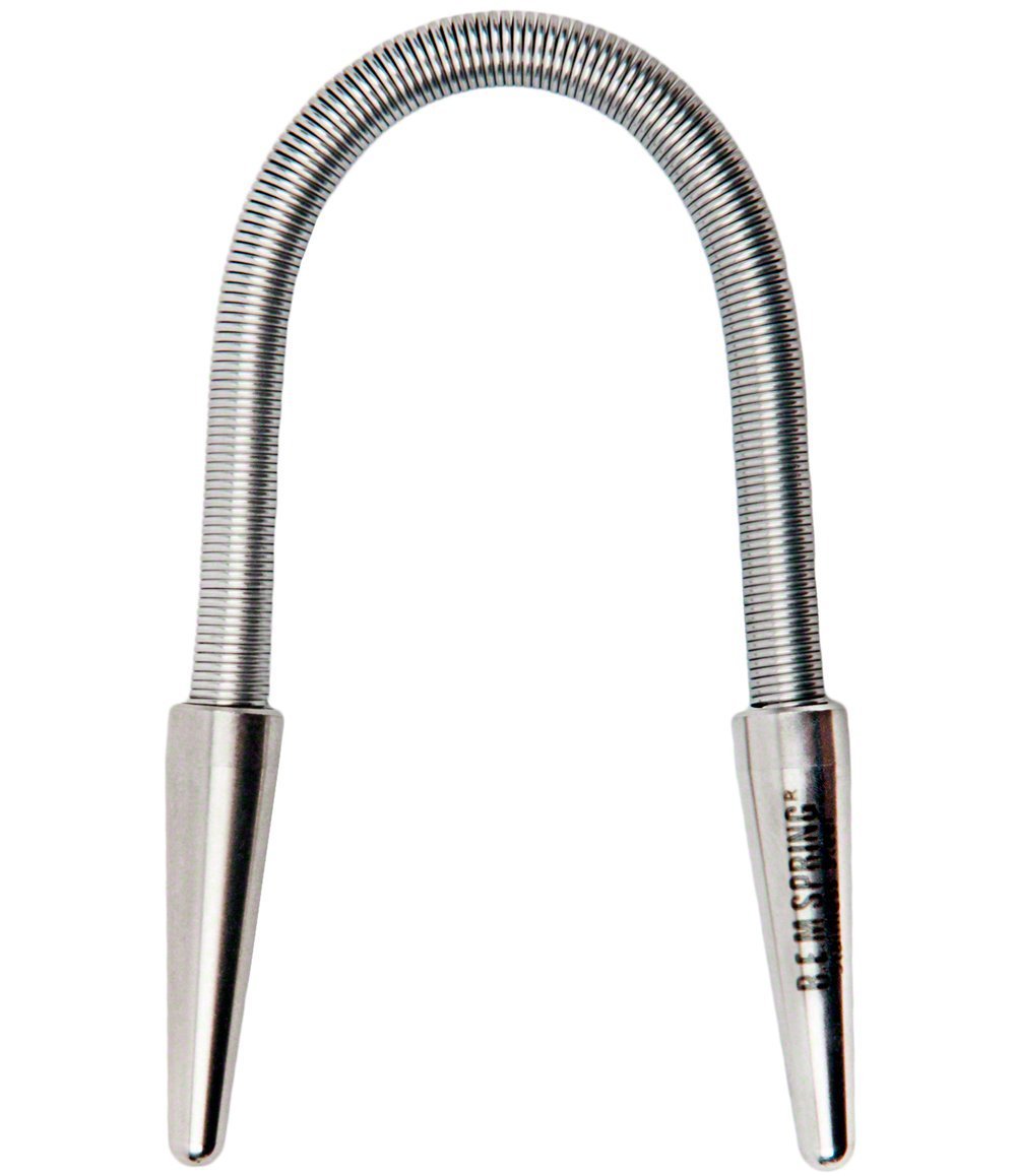 R.E.M Spring Facial Hair Remover – The Original Hair Removal Spring [Design Patent]. Removes Hair from Upper Lip, Chin, Cheeks and Neck. 100% Stainless Steel
