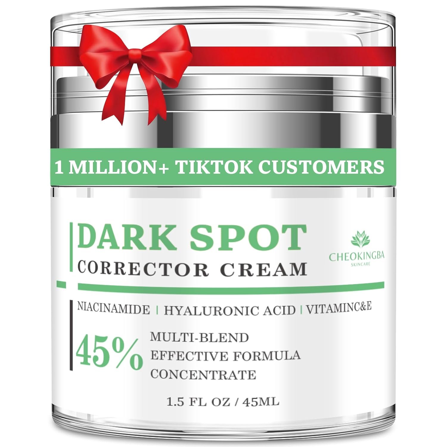 Dark Spot Remover for Face and Body: Dark Spot Corrector Cream, Melasma, Freckle, Sun Spot, Age Spot Remover with Niacinamide and Vitamin C, Advanced Formula for Women and Men (1.7 Fl Oz)